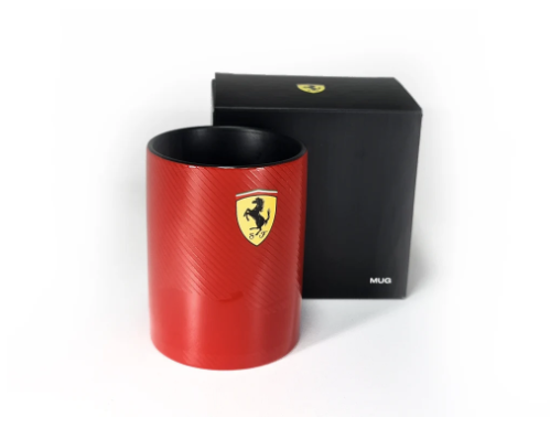 Scuderia Porcelain Essential Mug - Red