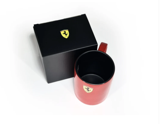 Scuderia Porcelain Essential Mug - Red
