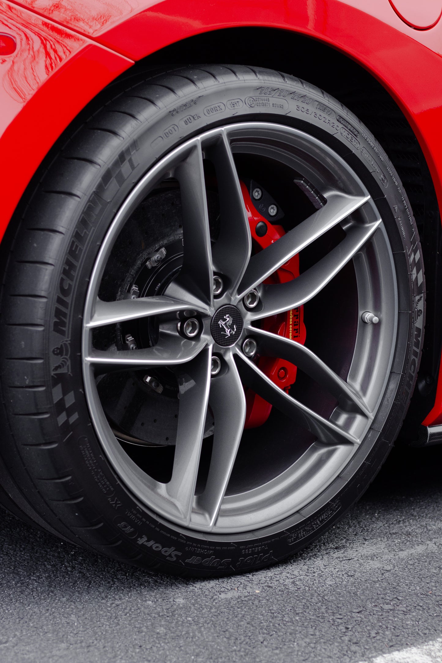 Carbon Fiber Center Wheel Caps