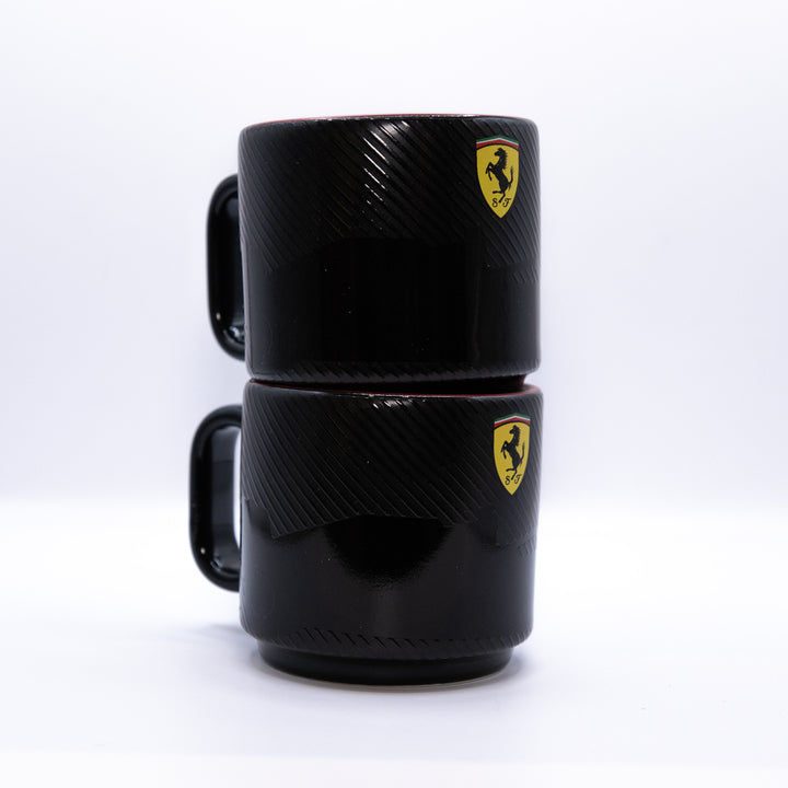 Essential Set of 2 Mini Stackable Coffee Mugs
