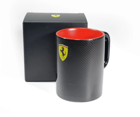 Scuderia Porcelain Essential Mug - Black