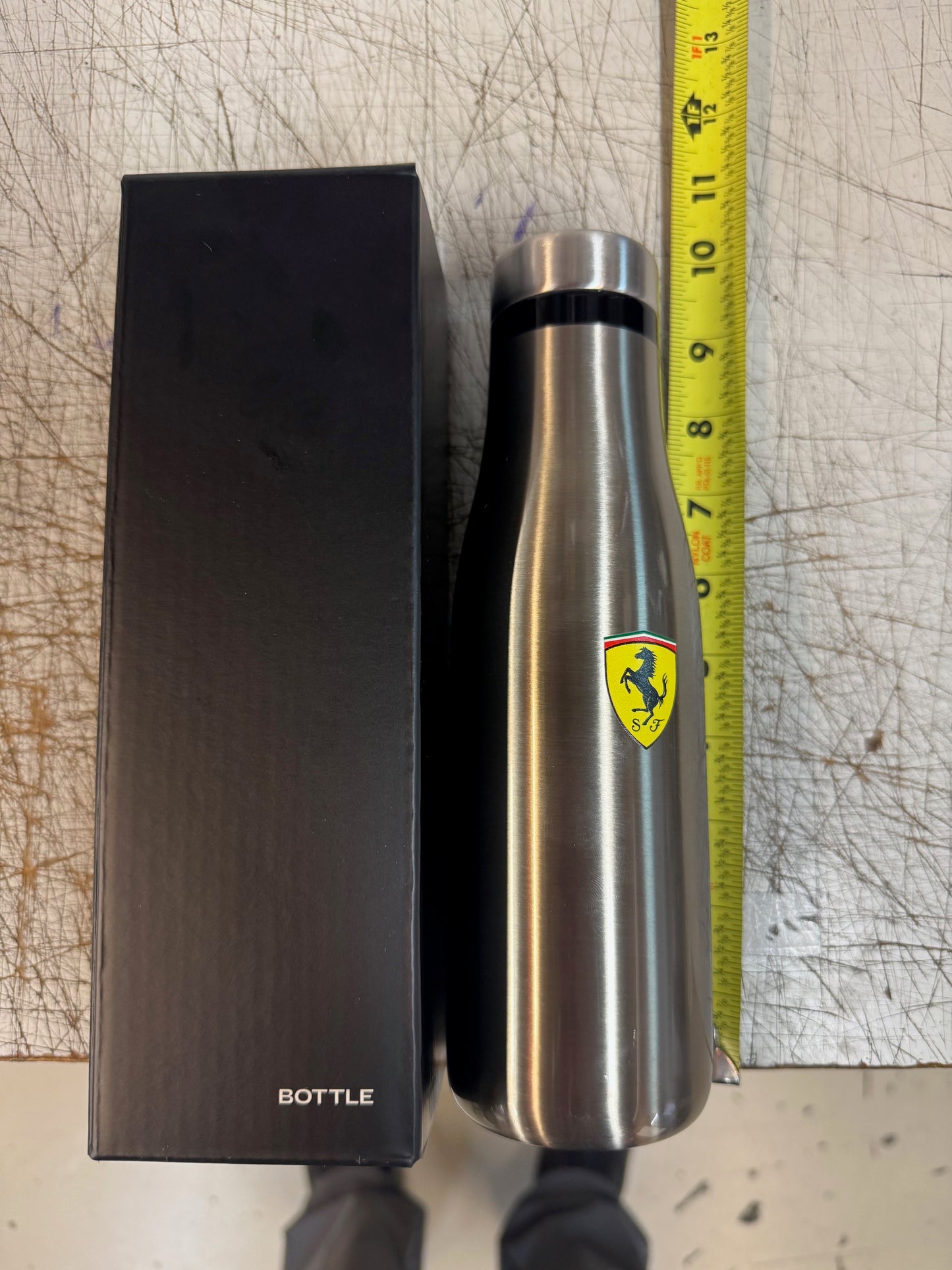 Ferrari Stainless Steel Bottle W/ LOGO