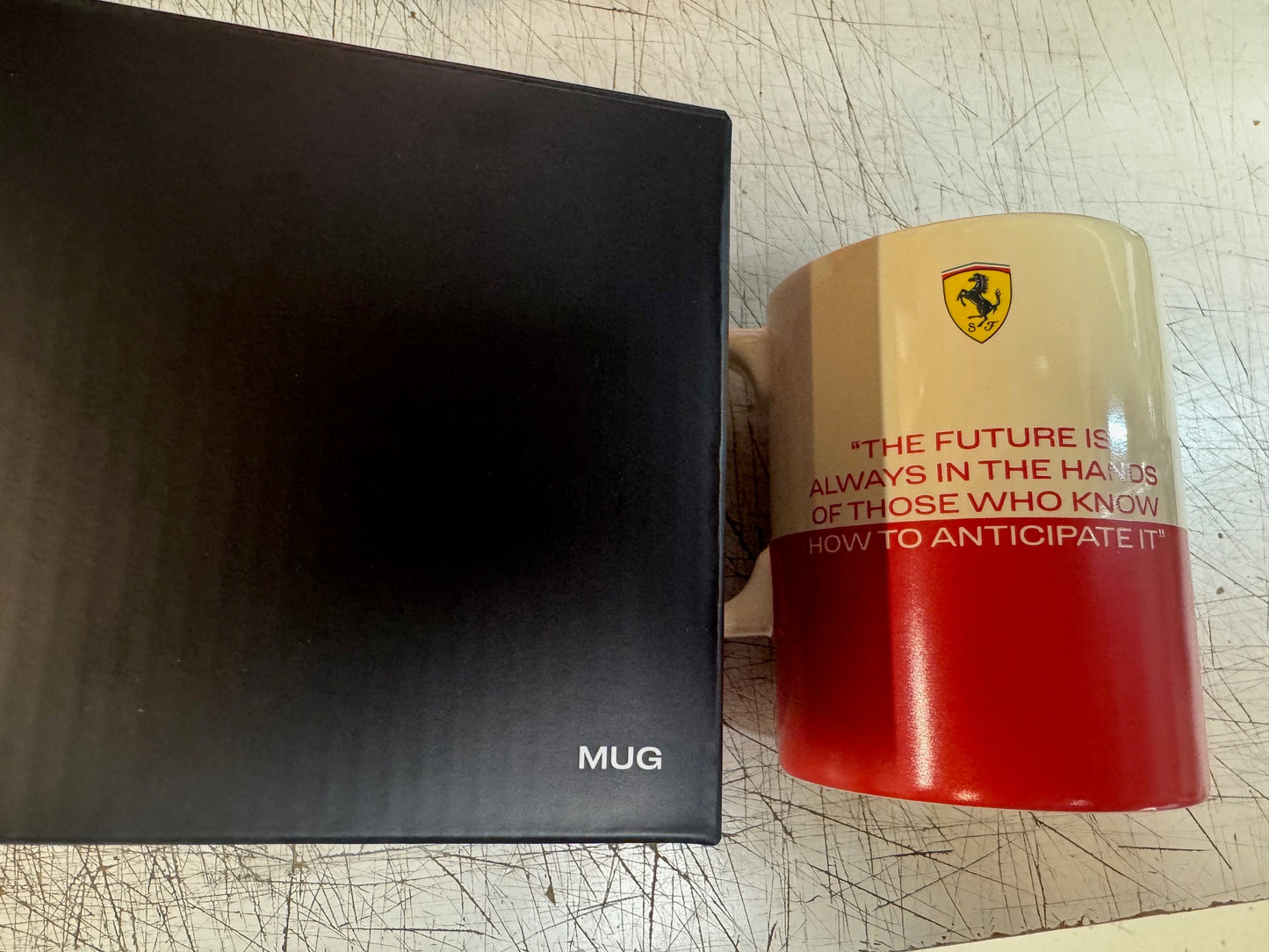 Bi-color mug with Quote