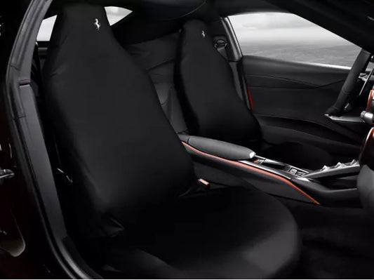 BLACK SEATS COVERS KIT