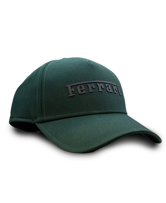 Men's Army Green Ferrari Cap