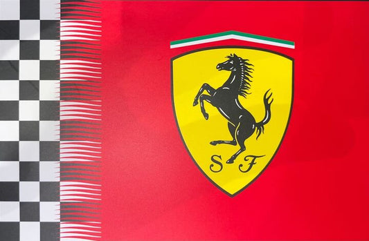 Ferrari Racing Heritage Decorative Flag