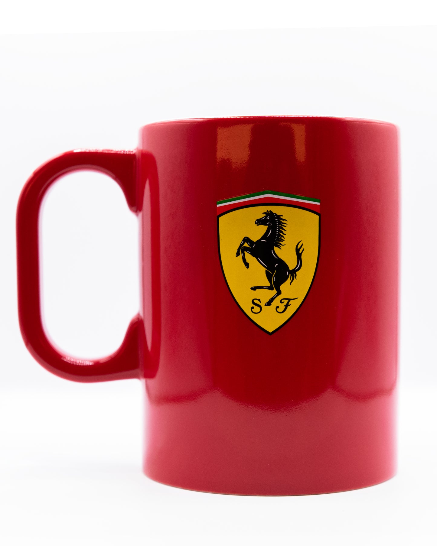 RED ESSENTIAL FERRARI MUG W/SHIELD