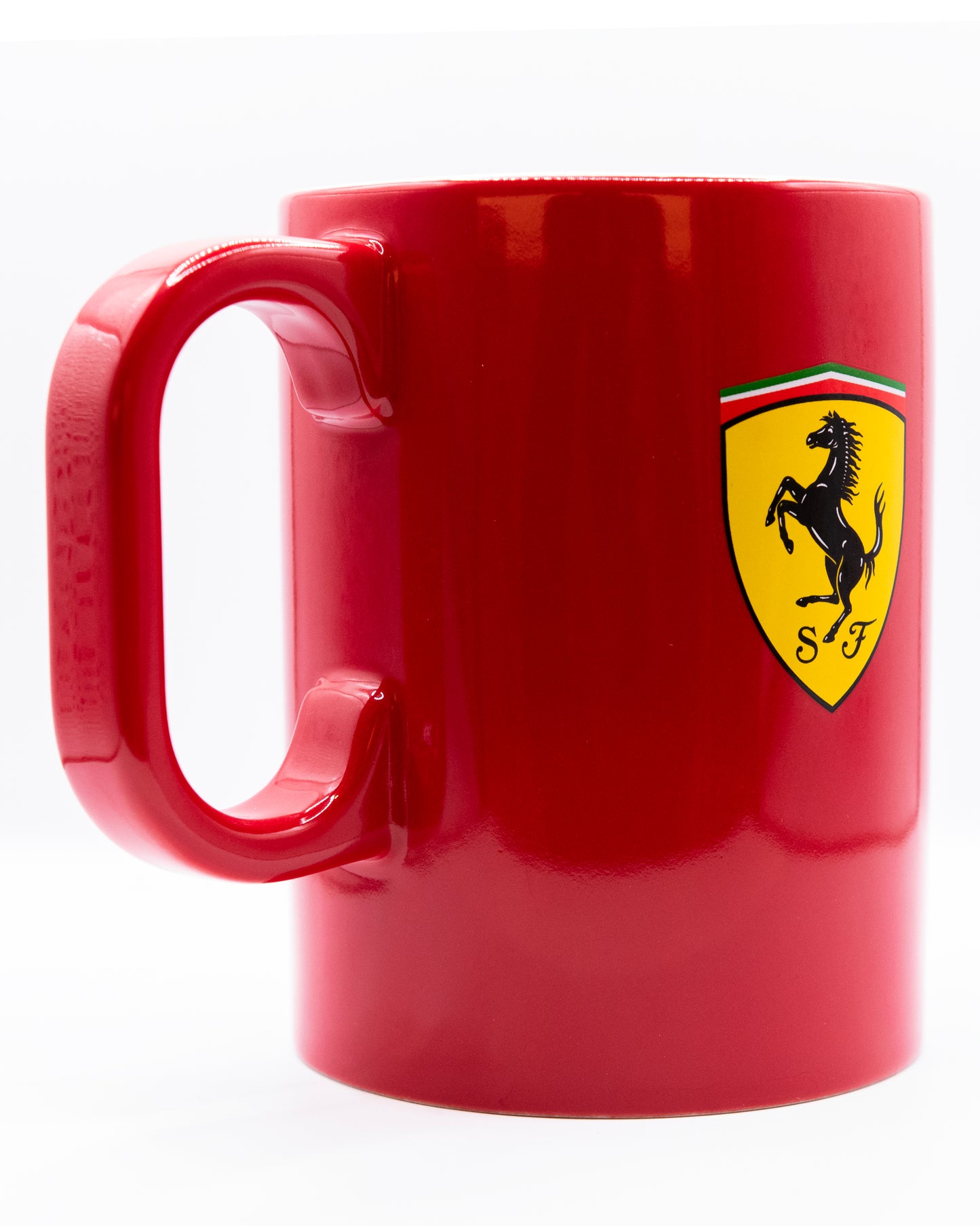 RED ESSENTIAL FERRARI MUG W/SHIELD